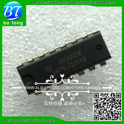 

25pcs/lot 74LS126AN SN74LS126AN SN74LS126 DIP-14 Best quality