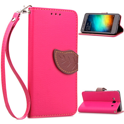 

MOONCASE Wrist Strap Leather Flip Wallet Card Slot Bracket Back Case Cover for Xiaomi Hongmimi 2 / 2A (4.7 inch