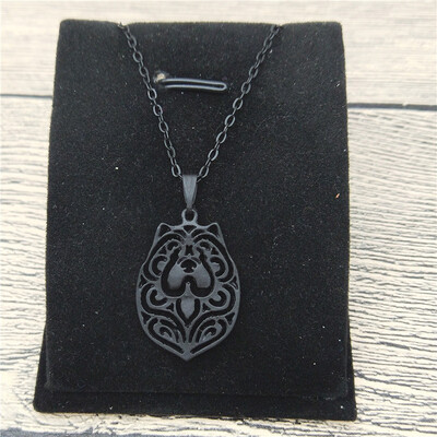 

New Chow Chow Necklace Trendy Style Chow Chow Pendant Necklace Women Fashion Pet Jewellery Animal Dog Jewellery