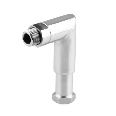 

Ryanstar Aluminum oxygen sensor angled extender spacer 90 degree 02 bung extension M18X1.5