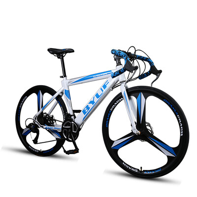 

BYUEBIKE bends road race bicycle dual disc brake for men&women cycling