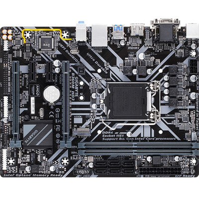 

Игровая доска GIGABYTE B360M HD3 «Курица» (Intel B360 / LGA 1151)