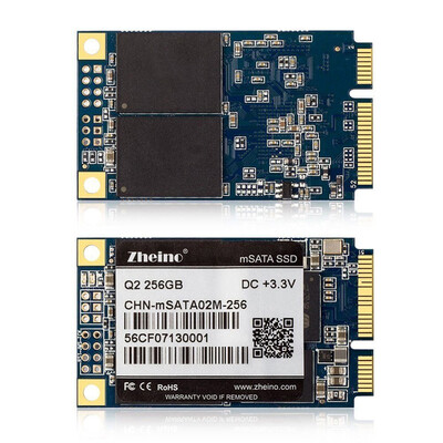 

Zheino 256gb mSATA SSD with 128M Cache Q2 Readwrite speed 525MBs 260MBS msata Drive 2D MLC Solid State Drive for Mini Pc Ta