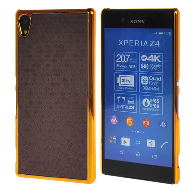 

MOONCASE Flash Flake Skin золото Chrome Hard Back чехол для Cover Sony Xperia Z4 фиолетовый