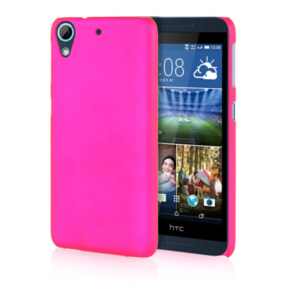 

MOONCASE Hard Rubberized Rubber Coating Devise Back ЧЕХОЛ ДЛЯ HTC Desire 626 Hot pink