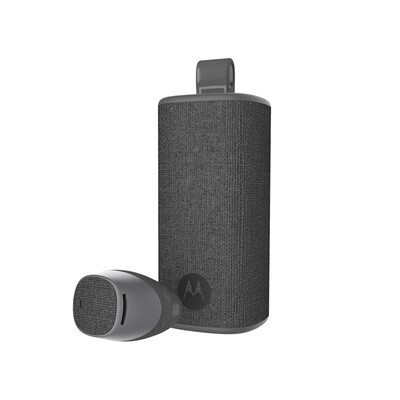 

Motorola moto hint + Оригинальная Bluetooth-динамик Инфракрасная технология Автоматическое пробуждение сна черный