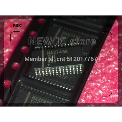 

2pcslot MAX7456EUI MAX7456 TSSOP-28 100 NEW Free Shipping