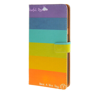 

MOONCASE чехол для Samsung Galaxy J7 Pattern series Leather Flip Wallet Card Slot Stand Back Cover