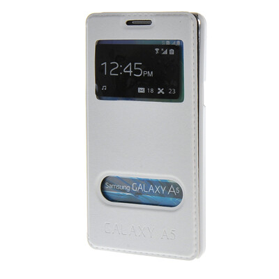 

MOONCASE Samsung Galaxy A5 чехол для View Leather Flip Pouch Bracket Back Cover White