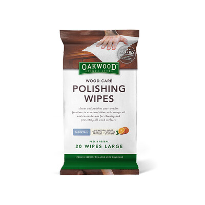 

Australia OAKWOOD wooden furniture care towel 20 pieces 170300 decontamination disinfection wipes wooden furniture floor care glazing cleaning towel