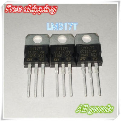 

Free shipping 20PCS LM317 LM317T Voltage Regulator 1.2V to 37V 1.5A new and original
