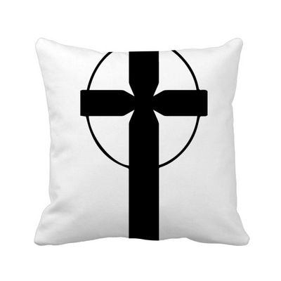 

Religion Christianity Belief Church Circle Square Throw Pillow Insert Cushion Cover Home Sofa Decor Gift