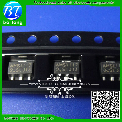 

140pcs Free Shipping SOT-89 AMS1117-3.3V AMS1117-1.2 AMS1117-1.5 AMS1117-2.5 AMS1117-1.8V AMS1117-5.0 AMS1117-ADJ each 20pcs