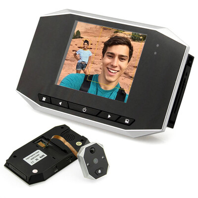 

3.5'' LCD Digital Peephole Viewer 120 Degree Door Eye Doorbell Video Camera