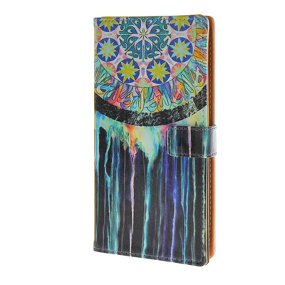 

MOONCASE чехол для HTC One M9 Pattern series Leather Flip Wallet Card Slot Stand Back Cover
