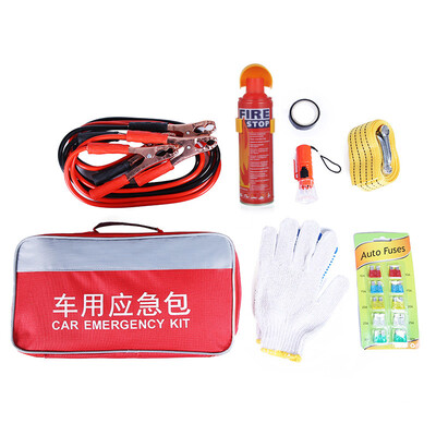 

40000 km car emergency kit seven in one car rescue kit first aid kit self-driving kit car 7 sets SWY2001