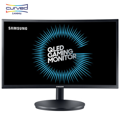 

Samsung SAMSUNG 235 inch 144Hz refresh 1800R curved HD Quantum dot rotary lift chicken full interface gaming monitor C24FG70FQC