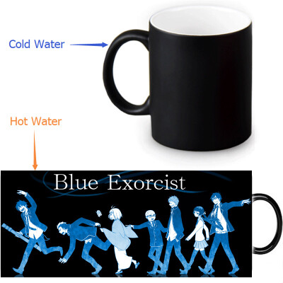 

Ao no Exorcist 350ml12oz Heat Reveal Mug Color Change Coffee Cup Sensitive Morphing Mugs Magic Mug Milk Tea Cups