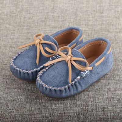 

Children Shoes Girls Boys Shoes 2018 Fashion Bow High Quality Toddler Baby Kids Shoes Genuine Leather Casual Soft Kids Moccains
