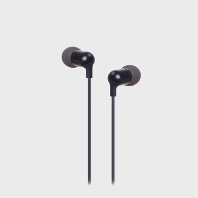 

Netease Cloud Music Oxygen Wired Headphones HIFI In-Ear Style Wire Control Chicken with Wheat Call Headset Black ME01W