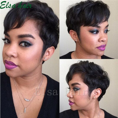 

Short Bob Natural straight Lace Front Human Hair Wigs For Black Women 100 Brazilian  Lace Wig with Baby Hair wigs