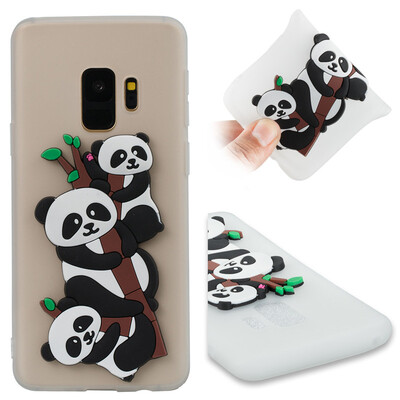 

Samsung S9 panda TPU phone case