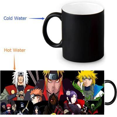 

Naruto 350ml12oz Heat Reveal Mug Color Change Coffee Cup Sensitive Morphing Mugs Magic Mug Milk Tea Cups