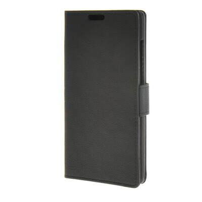 

MOONCASE Soft skin PU Wallet Flip Card Stand Back Leather Case Cover for Huawei Honor 4C Black