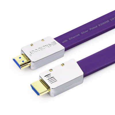 

KAIBOER KBEH-L 15-миллиметровый серебристый Core 2.0 HDMI High Definition Line Поддержка 3D-плеера с усилителем мощности Видео / проекция