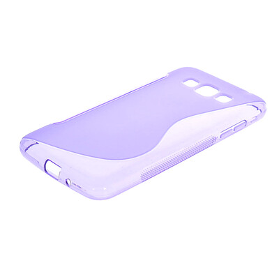 

MOONCASE S - линия Мягкие гибкие силиконовый гель ТПУ задняя крышка чехол для Samsung Galaxy Grand Max G7200 фиолетовый