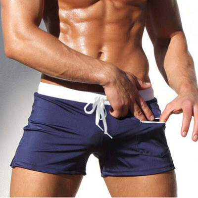

Mens Man Swimwear Swimsuits Swimming Boxer Shorts Sports Suits Surf Board Shorts Trunks Men Swim Suits Summer