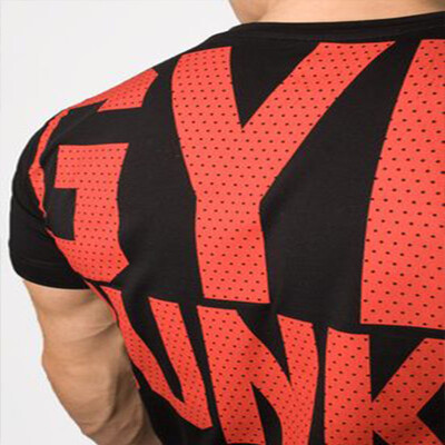 

Muscle Dr Brothers Mens Fitness T-shirt Sports Casual Short-Sleeved Running Training Tops