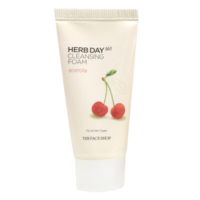 

THE FACE SHOP Daily Herbal Cherry Foaming Cleanser 25g