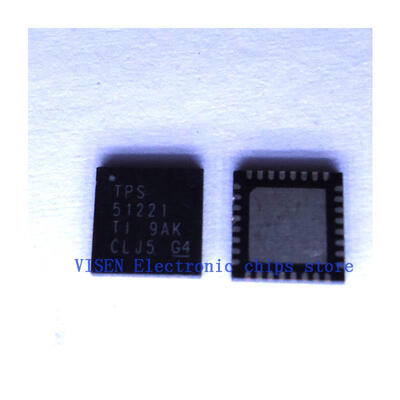 

5pcs/lot TI TPS51221 51221 QFN Fixed Frequency 99% Duty Cycle Peak Current Mode Notebook System Power Dual Controller