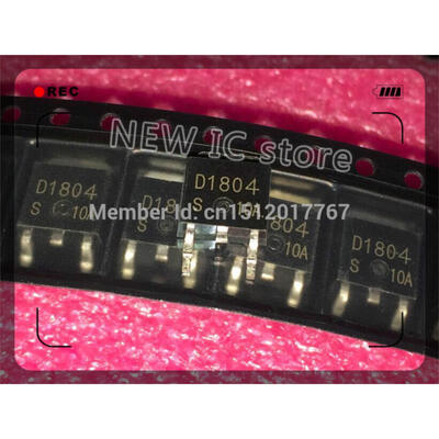 

100pcslot 2SD1804S-TLE 2SD1804S-TL-E 2SD1804T-TL 2SD1804 D1804 TO-252 Free shipping