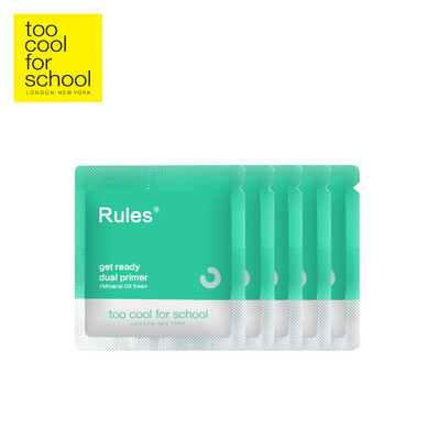 

Too cool for school makeup double effect moisturizing oil control makeup lotion 1ml 5 pieces