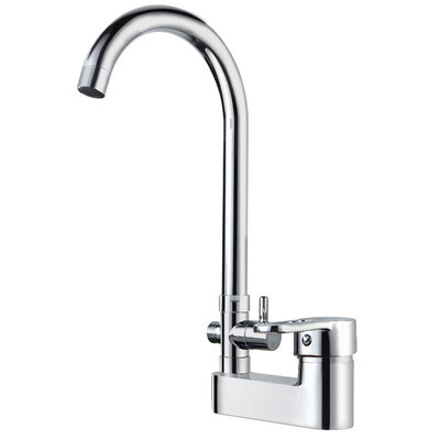 

MG MEJUE Z-1257 copper main body double hole basin hot&cold water faucet with water separator shower function double handle double control faucet
