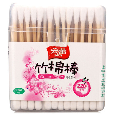 

Jingdong supermarket Yunlei square jar bamboo sticks cotton swabs 440 head 220 loaded 11837