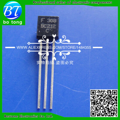 

10PCS BC212C BC212 BC212B TO-92 Transistor