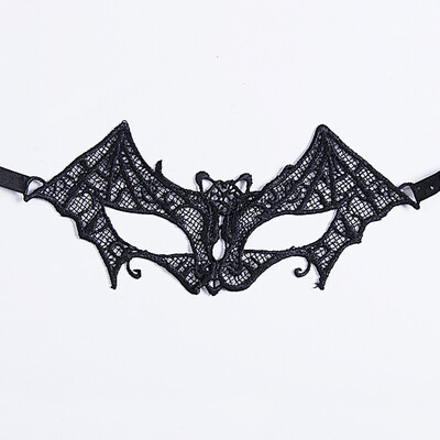 

Womens Fashion Sexy Black Lace Venetian Halloween Party Masquerade Ball Eye Mask Gift Catwoman Cosplay