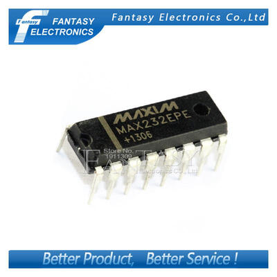 

10PCS MAX232EPE DIP16 MAX232 DIP new and original IC free shipping