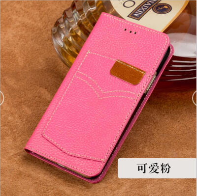 

Genuine Leather flip Case For iPhone 6 7 8 Plus X Cowboy card slot Wallet Phone Cover