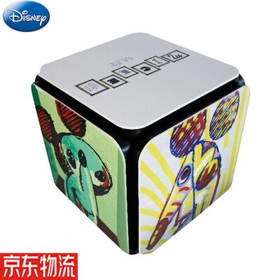 

Disney Mickey Disney Outdoor Travel Self-driving Camping Portable Folding Chair Leisure Fishing Wild BBQ Dining Rubiks Square Small Bench Household Furniture Combination Stool