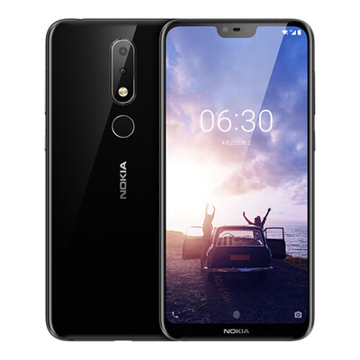 

Nokia NOKIA X6 Full Netcom Dual SIM Dual Standby Mobile Unicom Telecom 4G Mobile Phone 6GB64GB Black