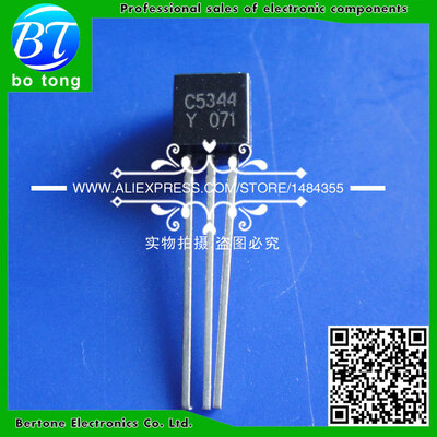 

Free shipping 1000pcs/lot 2SC5344Y Transistors NPN 2SC5344 TO-92 C5344Y