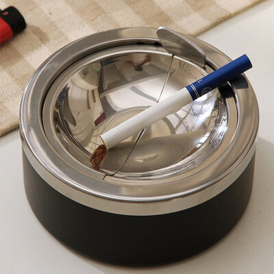 

Ou Runzhe stainless steel with a lid-style ashtray