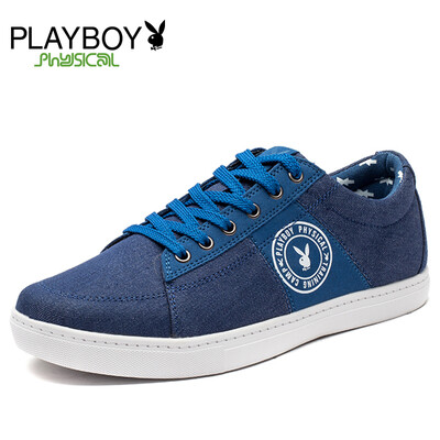 

PLAYBOY brandSpring NewCasualFashionalKorean styleLow topCanvasBreathableSchoolboyMens shoes