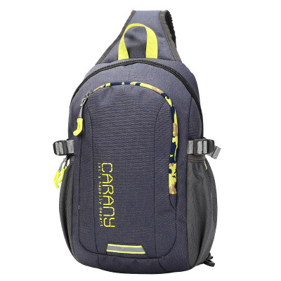

Jingdong supermarket] Cara sheep (Carany) CX4075 Tibetan green chest bag leisure Korean version of the wave shoulder bag chest bag bag chest small Messenger bag sports bag