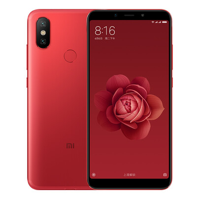

MI 6X Camera Smartphone 4G RAM 64G ROM Dual Cards Dual Standby GSM Mobile Unicom Telecom 4G Red