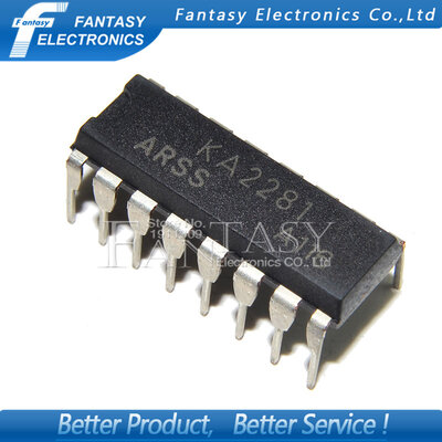 

20PCS KA2281 DIP DIP16 new and original IC free shipping